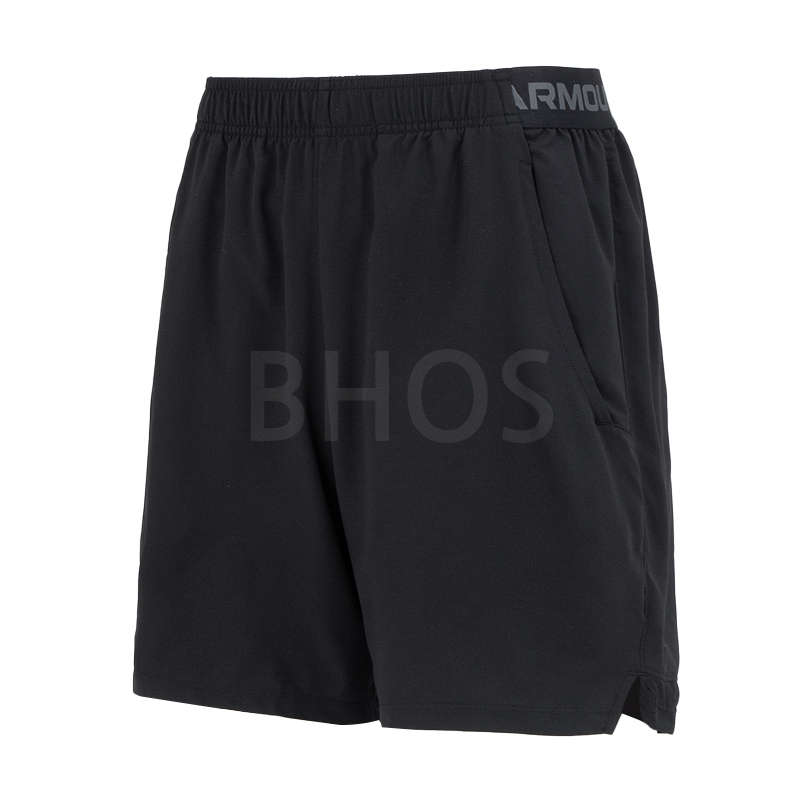 언더아머 UA Vanish Woven 6in 블랙 남성 숏팬
