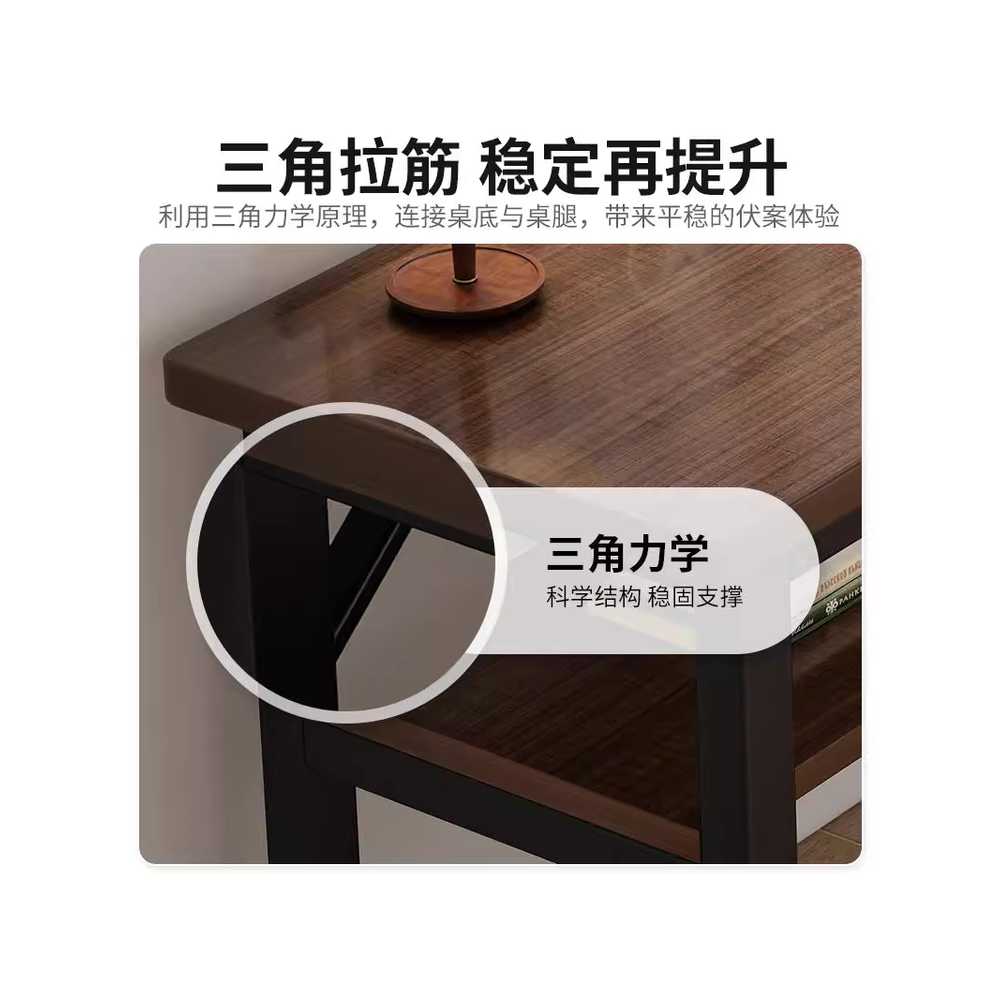 홈바테이블 원목 바테이블 우드 카페 슬랩 베란다 단일 블랙오크 80cm 확장형 - 상세 이미지 4