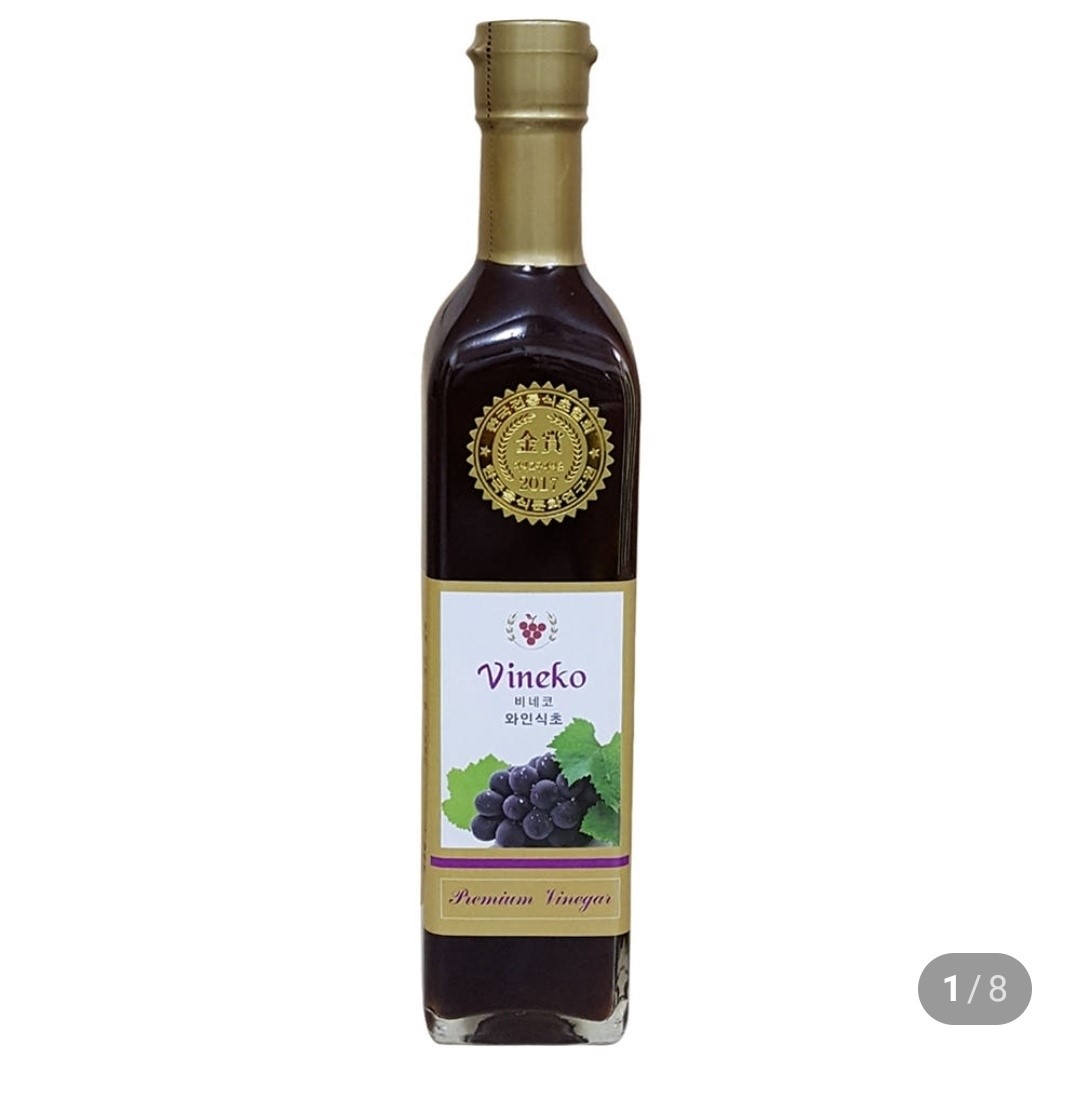 [4개구매시+1추가] 비네코 천연발효 와인식초 500ml 레드와인 비니거 프로바이오틱스특허 [본사직영]