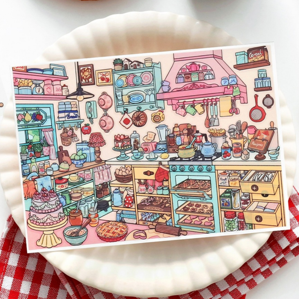3d 방꾸미기 스티커 시간의회랑 - 상세 이미지 5