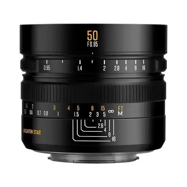 브라이틴 스타 APS-C f0.95 50mm 대구경 조리개 표준렌즈 - 상품 이미지