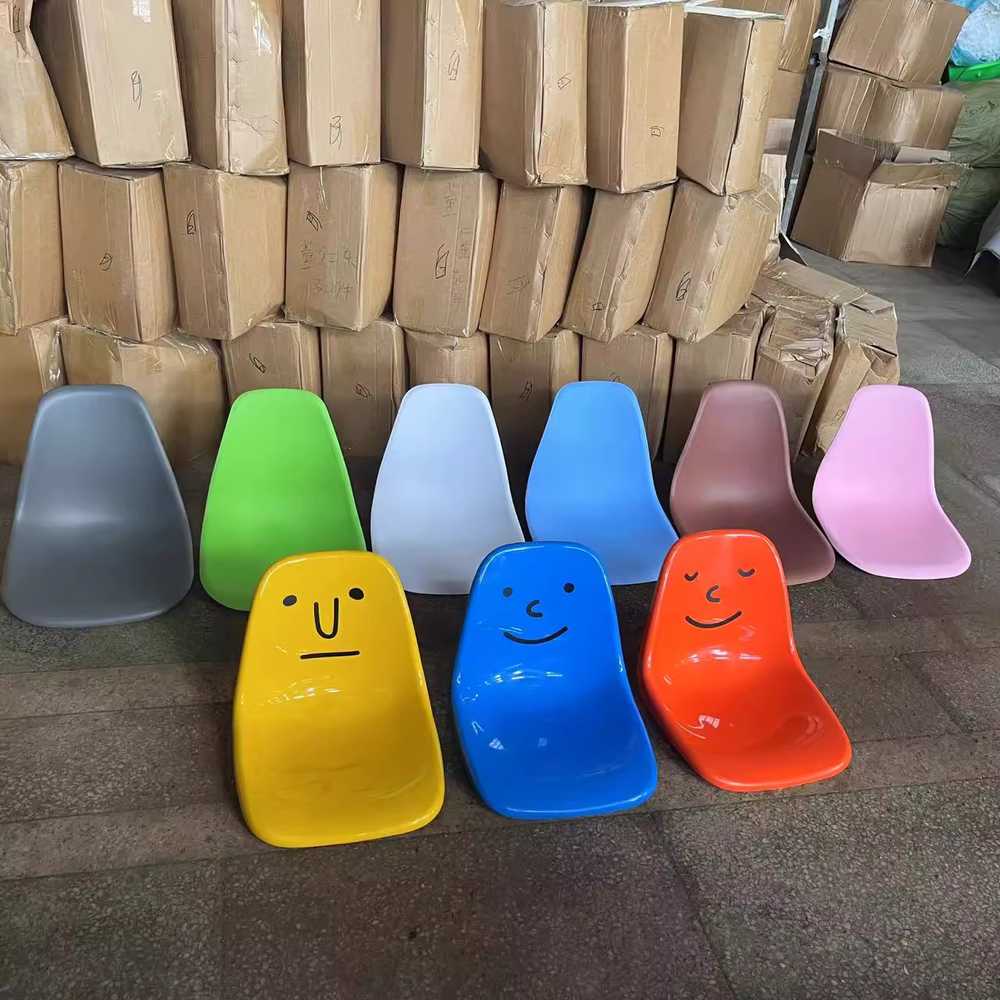 버스정류장 의자 휴게실 야외용 공항 농구장 플라스틱 매트 화이트 - 상세 이미지 3