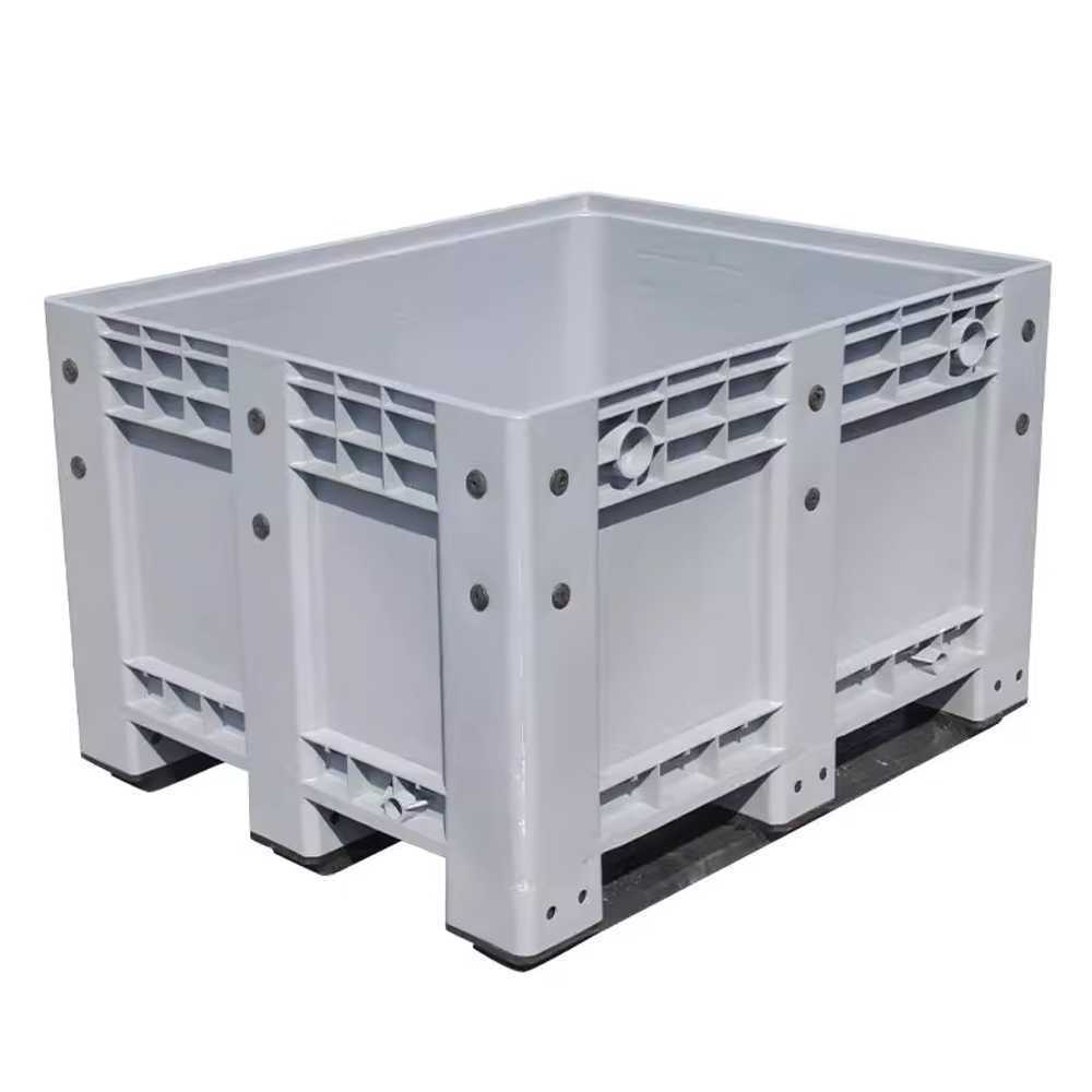 파렛트 상자 수출포장 파레트 박스 물류 케이스 보관 1200x1000x760 블루 - 상품 이미지
