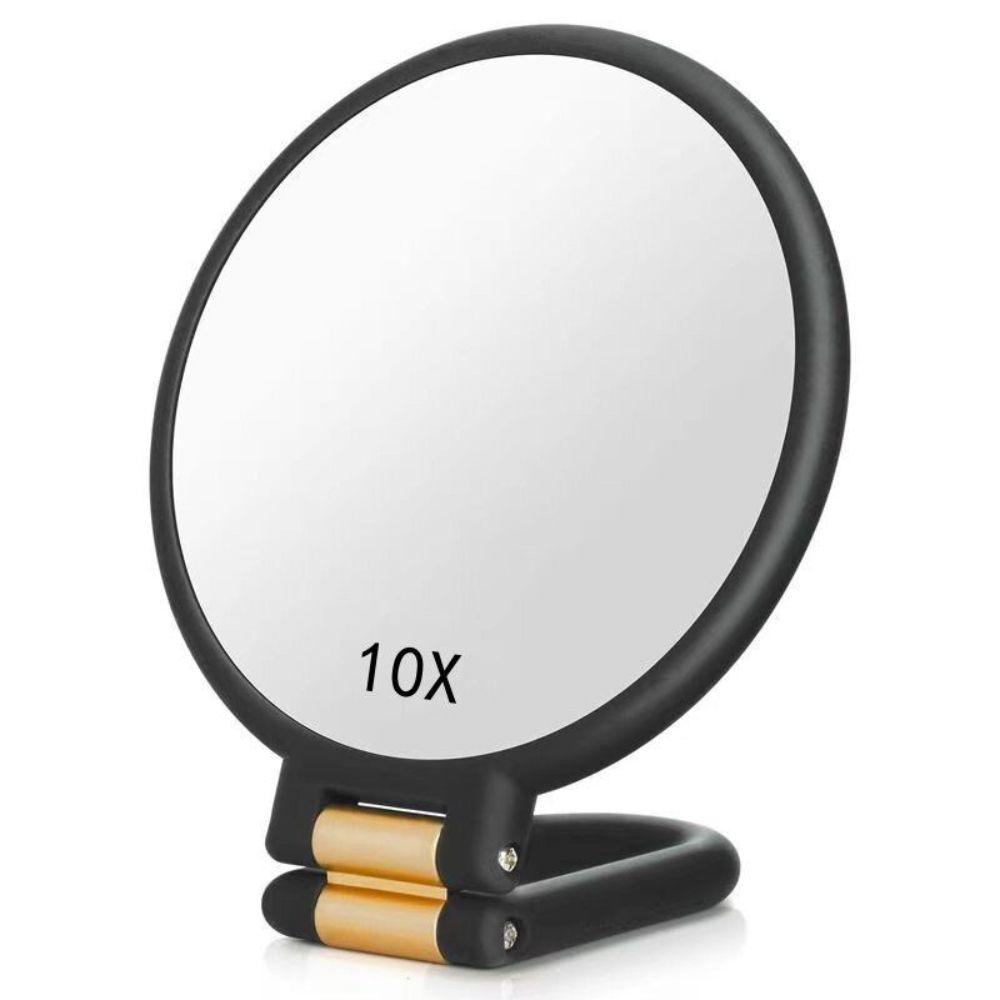 양면거울 확대 탁상거울 메이크업 화장 탁상 스탠드 10X - 상품 이미지