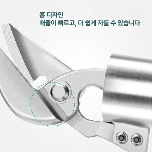 함석가위 전동가위 충전 철판재단 절단기 강판 절삭기 단일 칼날 헤드 - 상세 이미지 3
