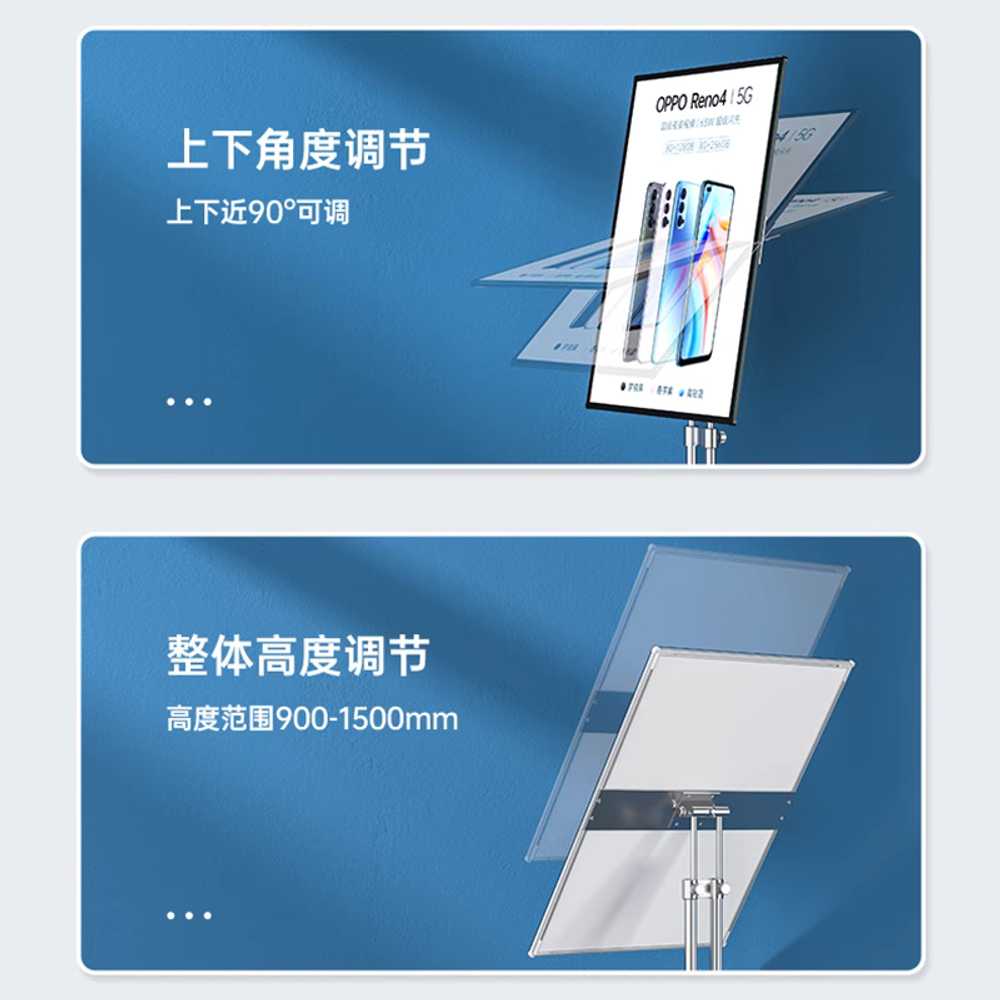 LED 메뉴판 프레임 슬림 평면형 테이블형 실내용 배너 297mmx420mm - 상세 이미지 4