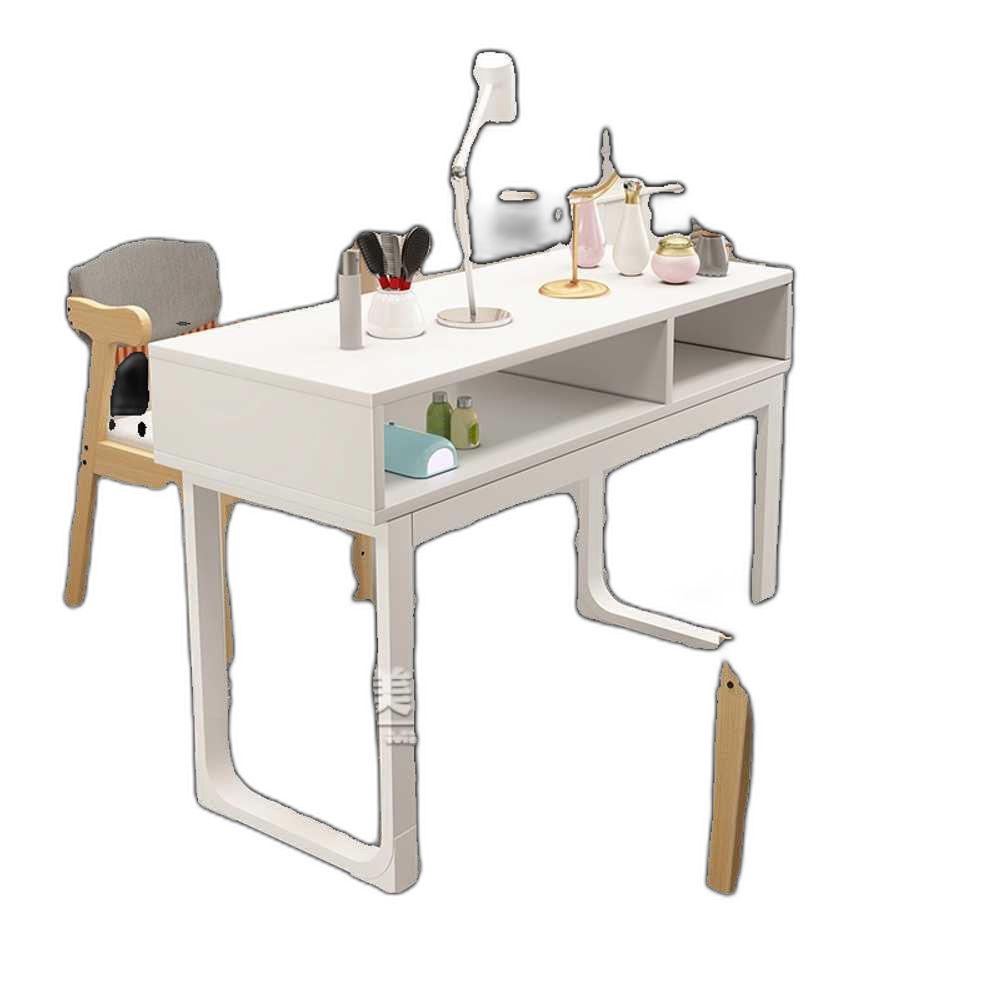 네일샵테이블 데스크 작업대 시술 다기능 뷰티샵 책상 흰색 80x40x78 서랍 없음 이미지 6
