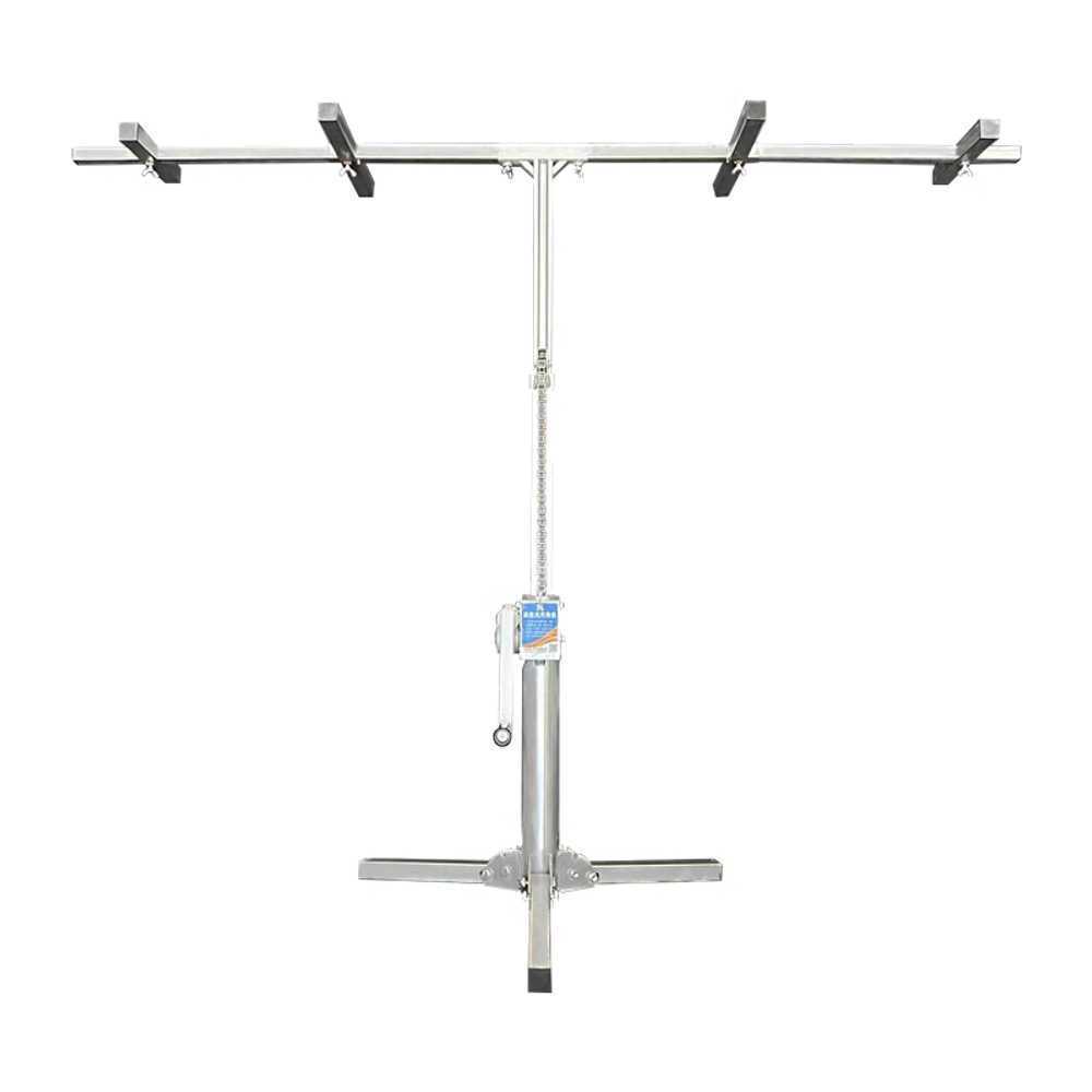 싱크대 지지대 스텐지지대 고정 브라켓 승강대 자키 핸드크랭크 1.0m/수납50CM+크랭크 - 상품 이미지