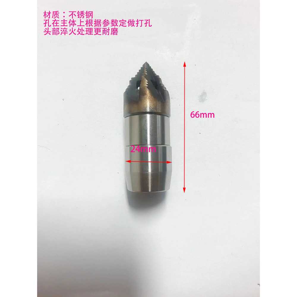 배수관 청소 고압 세차 호스 노즐 헤드 분사기 물청소 M14 외부 와이어 총알 노즐 씰 - 상세 이미지 2