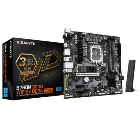 기가바이트 GIGABYTE B760M DS3H WIFI6E D4 GEN5 제이씨현 인텔 메인보드