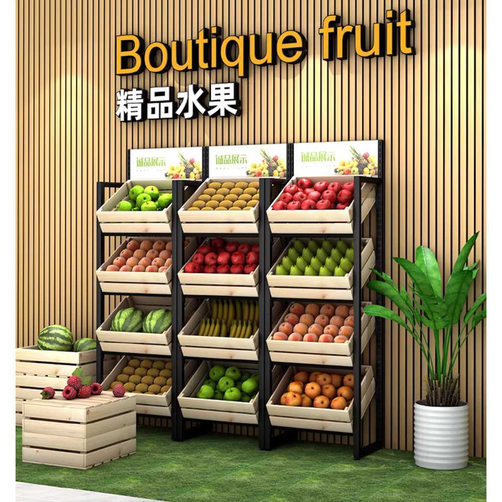 와인 매대 진열대 보관 선반 양주 수납거치대 판매대 2단 50x35x102 (통나무 2개) - 상세 이미지 2