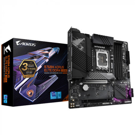 기가바이트 GIGABYTE B760M AORUS ELITE D4 GEN5 제이씨현 인텔 메인보드