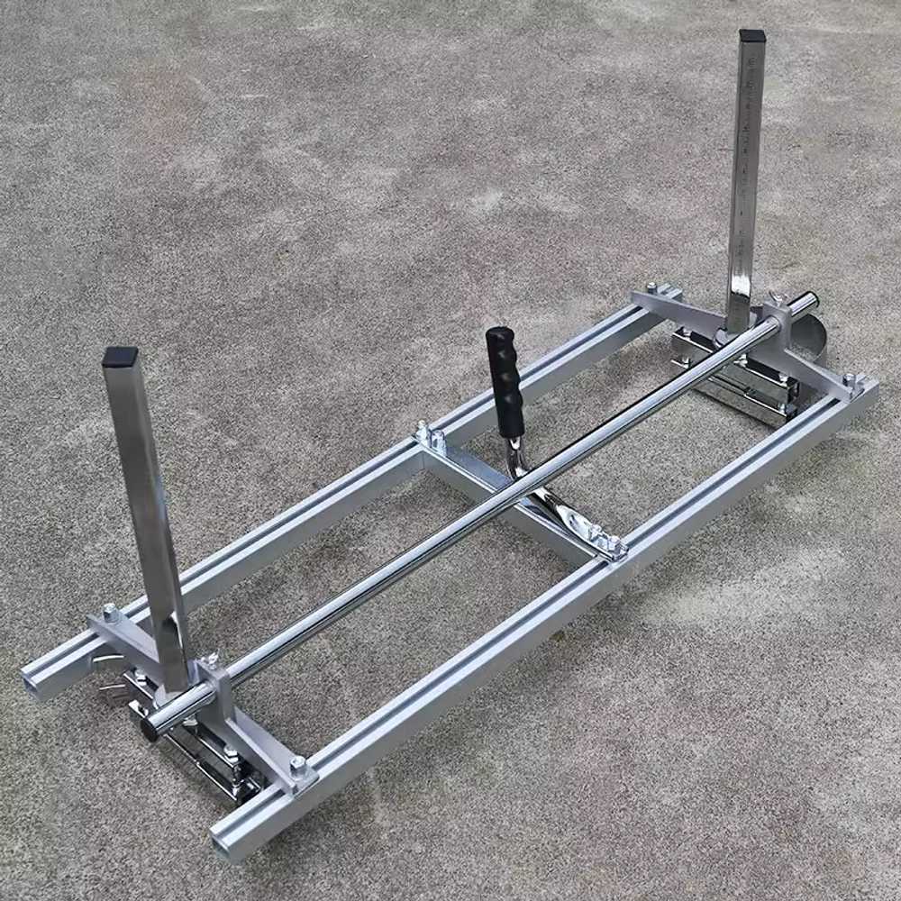 엔진톱제재기 통나무 가이드 고정 거치대 스크롤쏘 45cm 패널 랙 - 상세 이미지 3