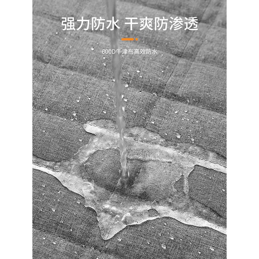 카시트 펫시트 두꺼운 조수석 자동차 중형 사각 애견 아보카도 - 상세 이미지 4