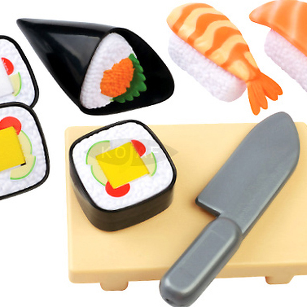 간단조립초밥만들기세트 안전모서리요리놀이세트 소근육발달창의력향상 8pcs 3세이상 - 상세 이미지 2