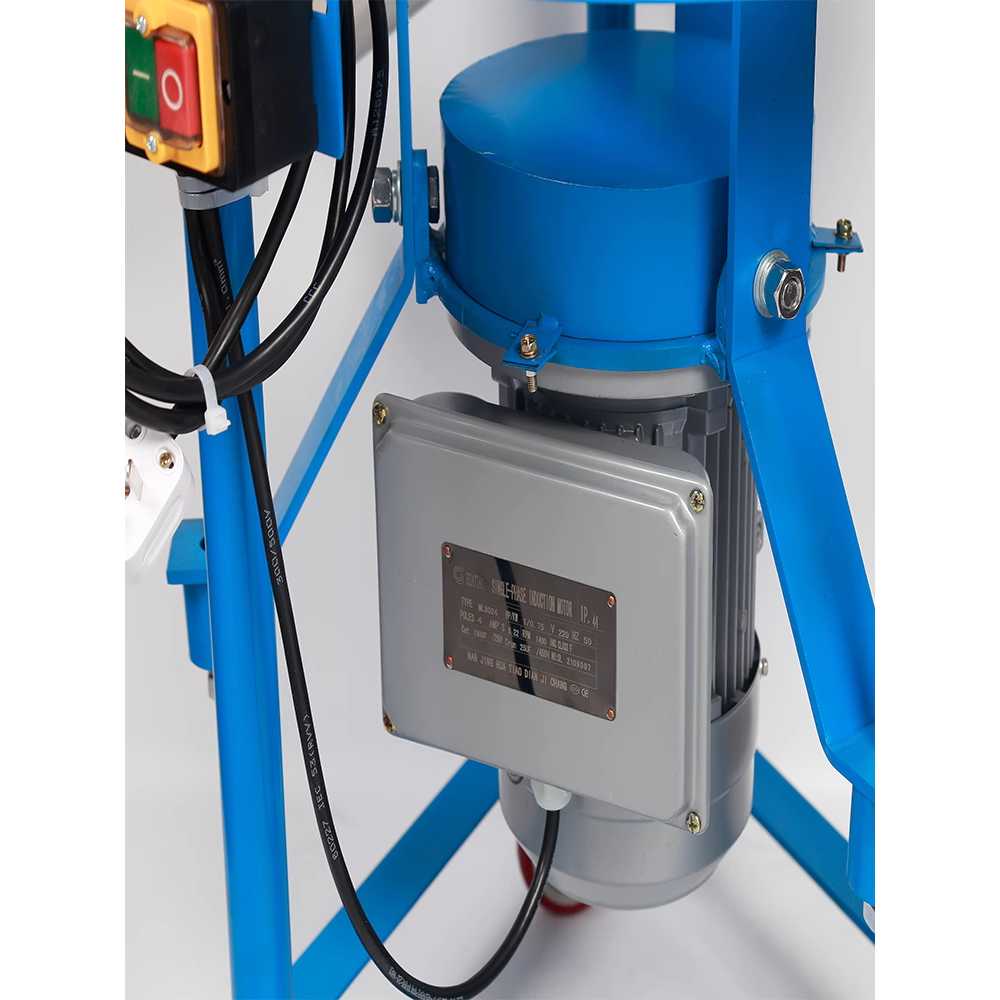 진동 선별기 전동 가루 자동 모래 곡물 진동채 거름채 라운드 380V 750W 500 - 상세 이미지 3