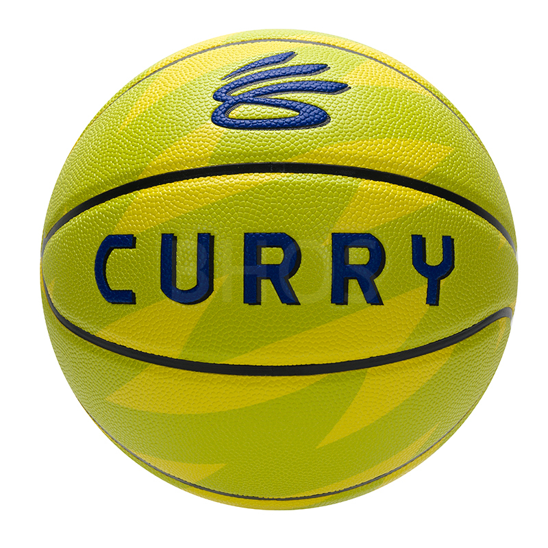 언더아머 Curry BB 295 PU splash-YLW 농구공