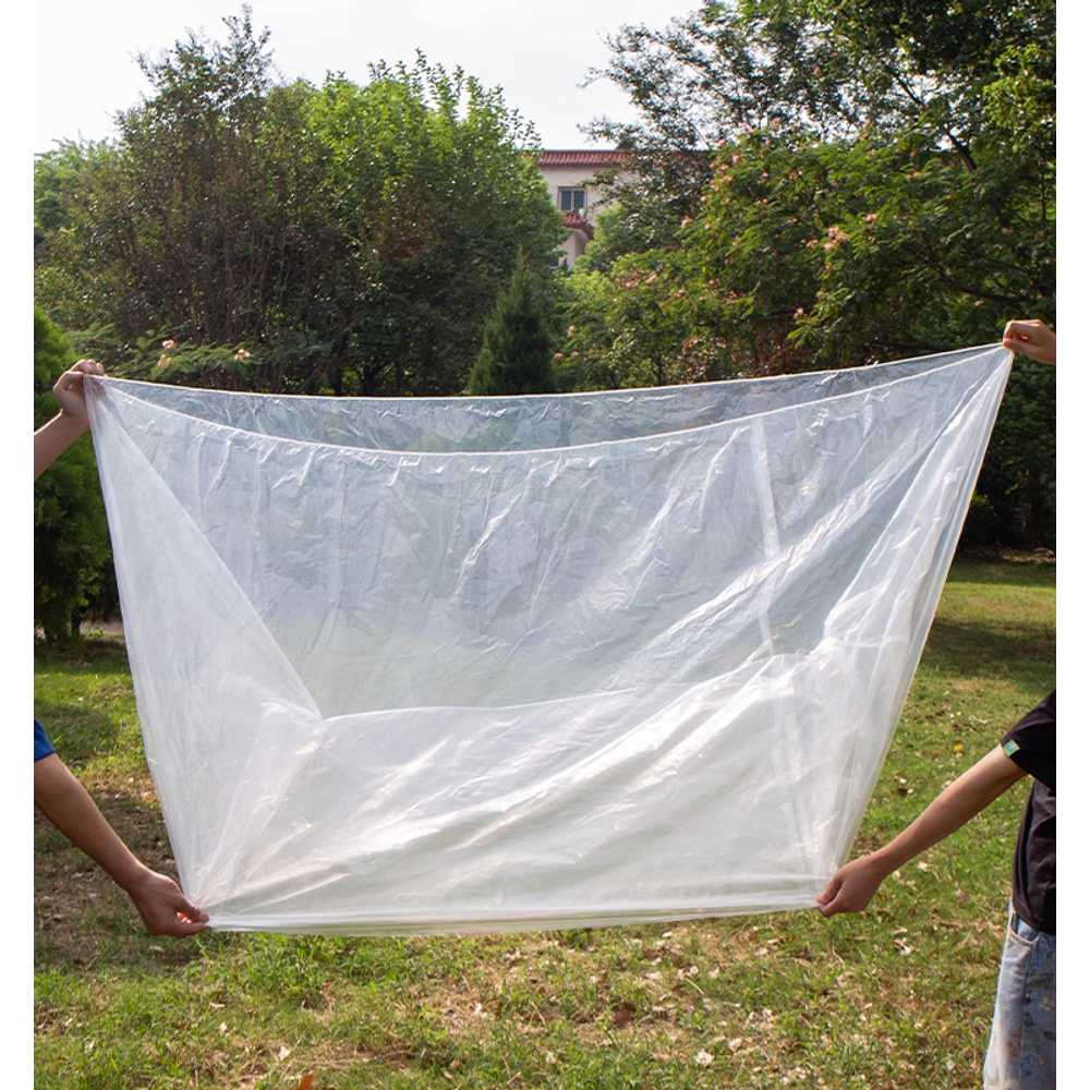 PE비닐 사각 포장백 투명 파렛트 덮개 대형 PP 중형 90x60x90cm 저전압 2선 1 이미지 7