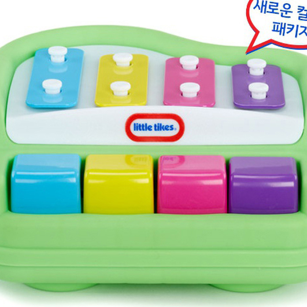 파스텔건반악기교육유치원피아노 탭어튠손가락연습 연두색본체음악놀이피아노장난감 6세이상 5건반 - 상세 이미지 4