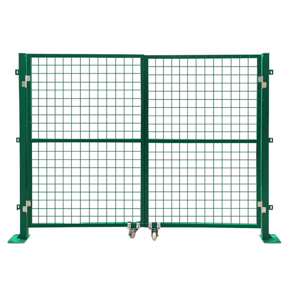 메쉬휀스 대문 안전 철제문 파티션 펜스 안전문 마당 싱글도어 1.2m x 1.0m - 상품 이미지