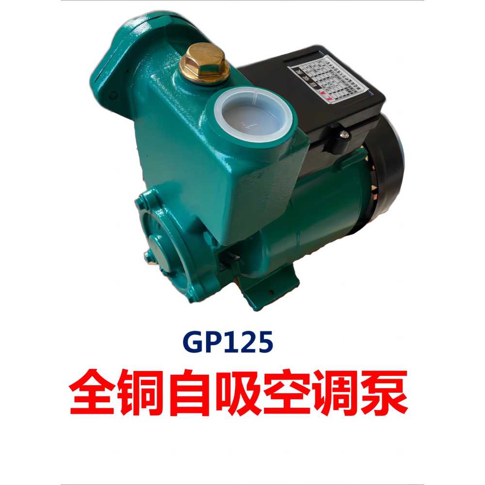 가정용 우물 펌프 가압펌프 심수흡수 관개 급수 수로 GP125 알루미늄 수동형 - 상세 이미지 3