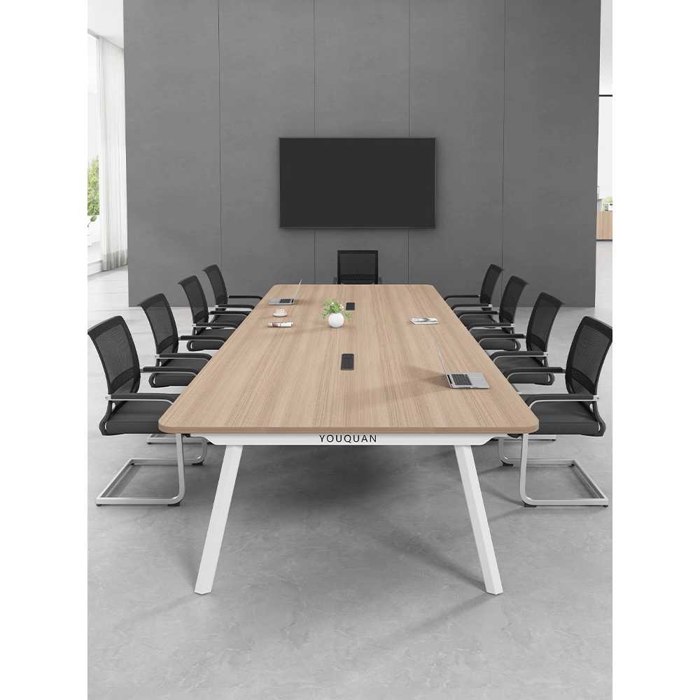 스터디카페책상 테이블 프레임 서재 콘센트 대형 카페 1.8m x 0.8m - 상세 이미지 3