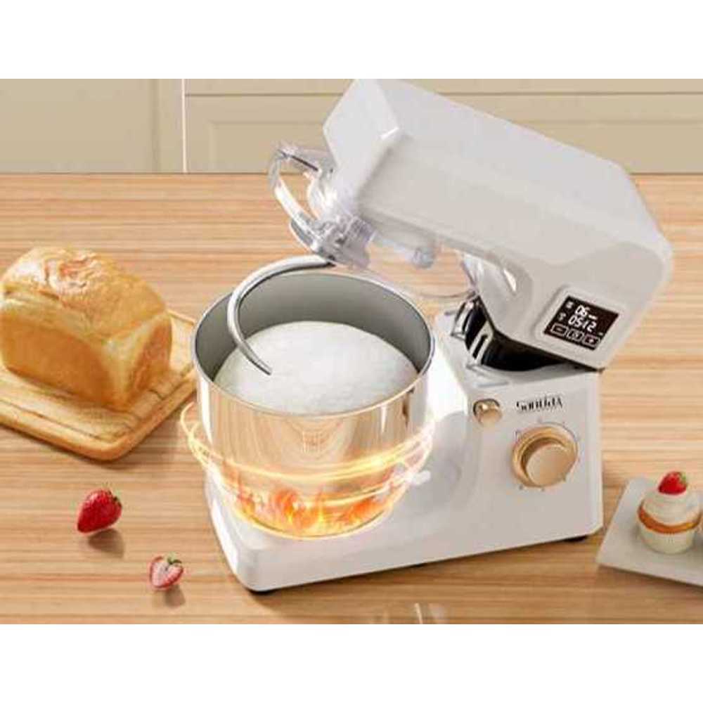 소형 반죽기 발효기 홈베이킹 믹서 빵 거품기 제빵 3L 1500W+1.5kg반죽 - 상품 이미지