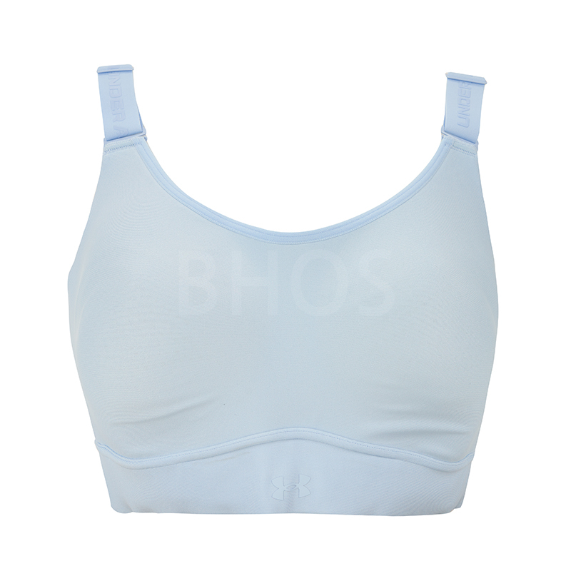 언더아머 UA Infinity 미드 2.0 Bra 블루 여성