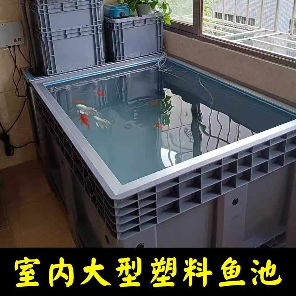 파렛트 상자 수출포장 파레트 박스 물류 케이스 보관 1200x1000x760 블루 - 상세 이미지 2