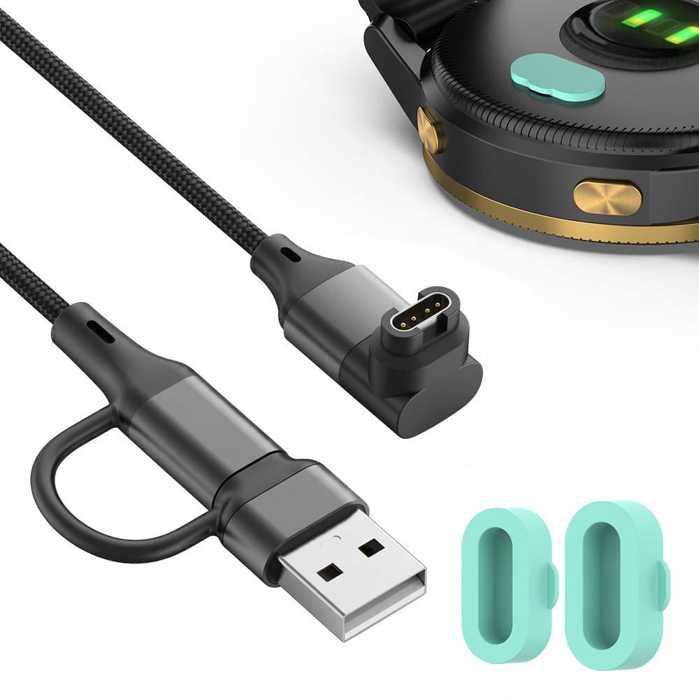 USB+C타입 가민 충전케이블 워치 멀티 충전기 마개 세트 이미지