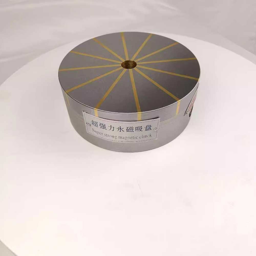 마그네틱베이스 전자척 세부 밀링 디테일 가공 마그넷 직경 160 N52 자기 강화 - 상품 이미지