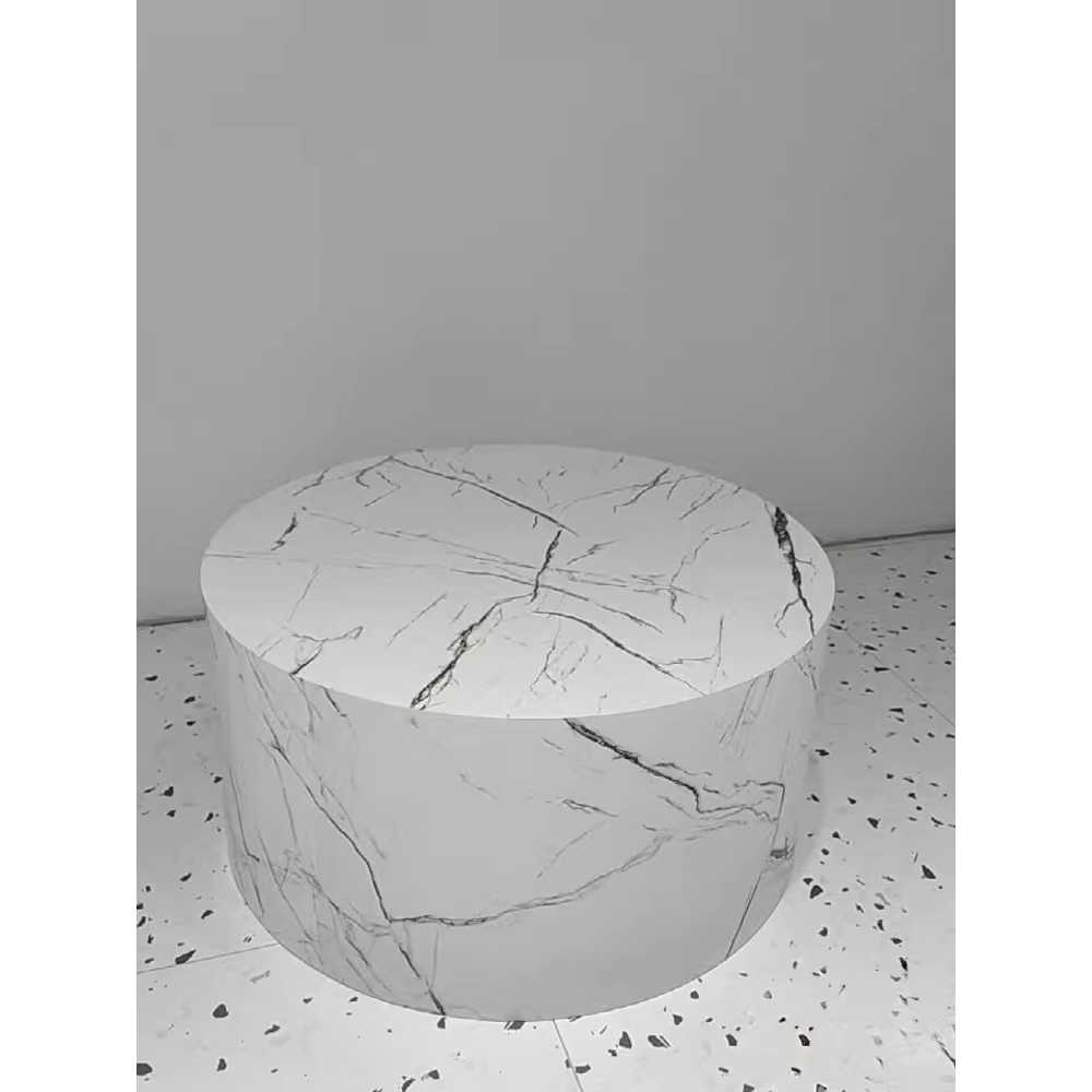 촬영 발판 원형 촬영장 간이 발디딤대 피팅룸 발받침 흰색 10cm 50cm 1층 - 상세 이미지 5