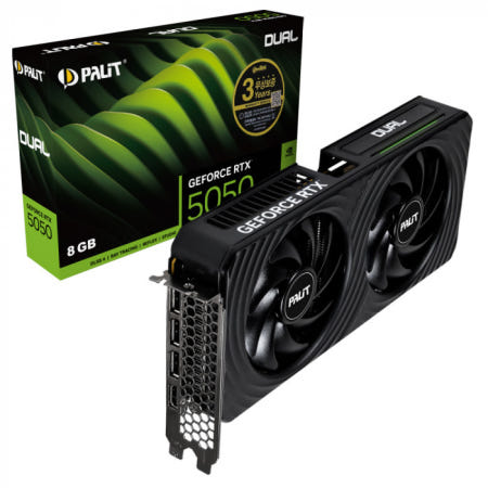 팰릿 PALIT 지포스 RTX 5050 DUAL D6 8GB 이엠텍 VGA 그래픽카드