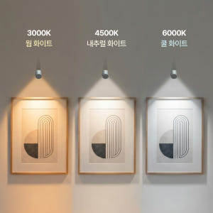 파카이 3in1 스틱 센서등 각도조절 충전식 무타공 무선 LED 막대형 솔직 후기 | 실제 배치 사진 포함 - 상품 이미지 4