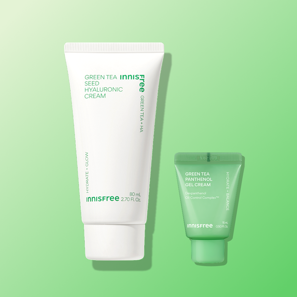 네이버 이니스프리 그린티 씨드 히알루론산 진정 보습 수분크림 80ml