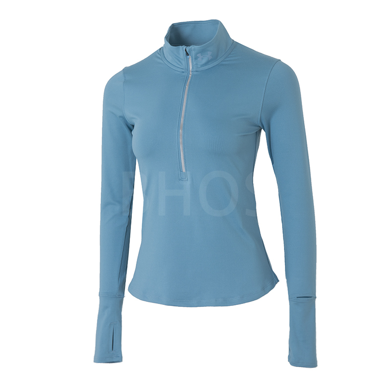 언더아머 UA Launch 프로 Half Zip-BLU 블루 여