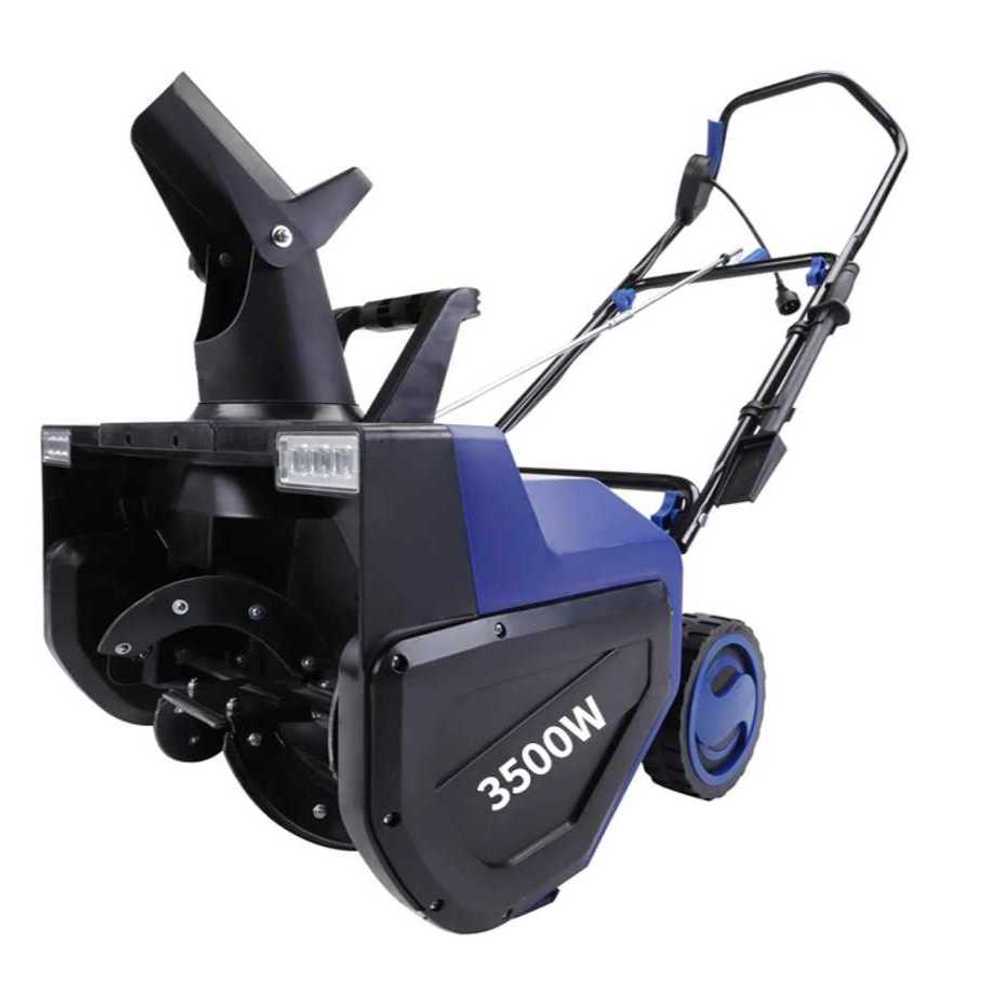 전기 소형 제설기 눈 제설장비 푸시 청소 눈삽 모터 3500W 푸시 제설기 + 10m 케이블 - 상품 이미지
