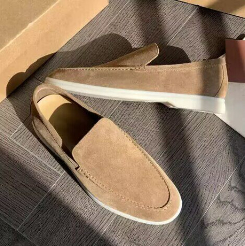 남성 스웨이드 로퍼 드라이빙 구두 캐주얼 데일리 슈즈 슬립온 남자 신발 290mm - 상세 이미지 5