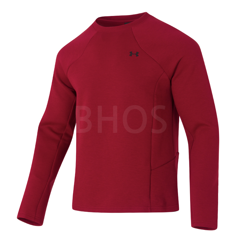 언더아머 APAC CNY Fleece Crew 레드 남성 맨