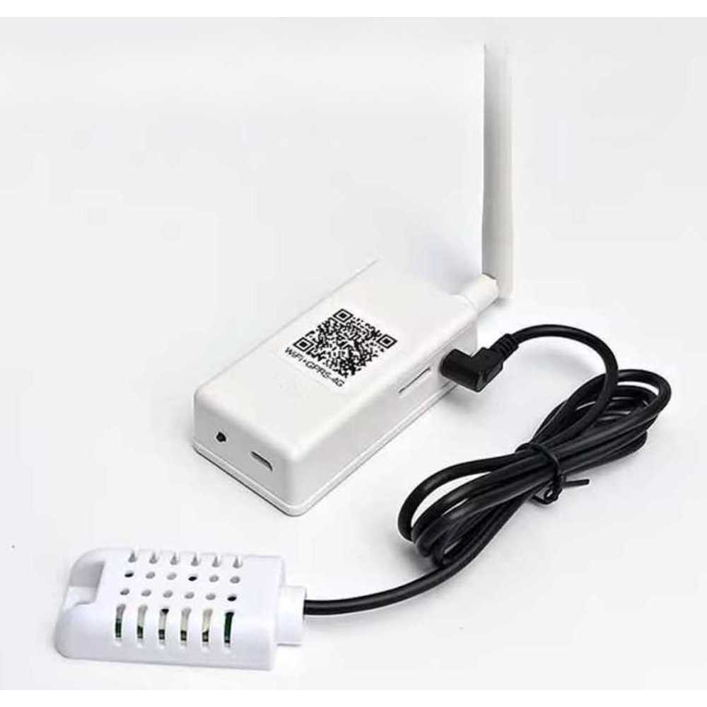 태양열 환풍기 배출 환기 지붕 옥상 배기 야외 공기 4G+WiFi 온도계 및 습도계 - 상품 이미지