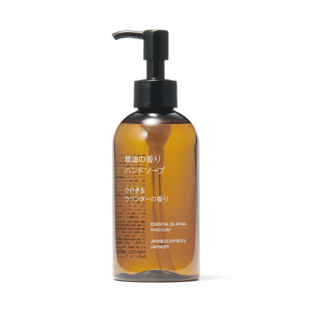 무인양품 아로마오일 핸드워시 손 세정제 히노키 라벤더향, 200ml, 1개 - 상품 이미지