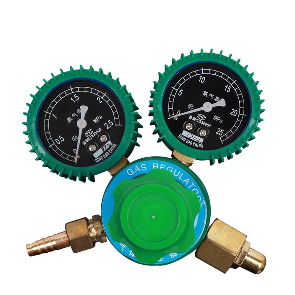 질소고압조절기 레귤레이터 HVAC 아르곤 감압 밸브 일반 질소계(1.25MPA)+1.3m - 상세 이미지 5