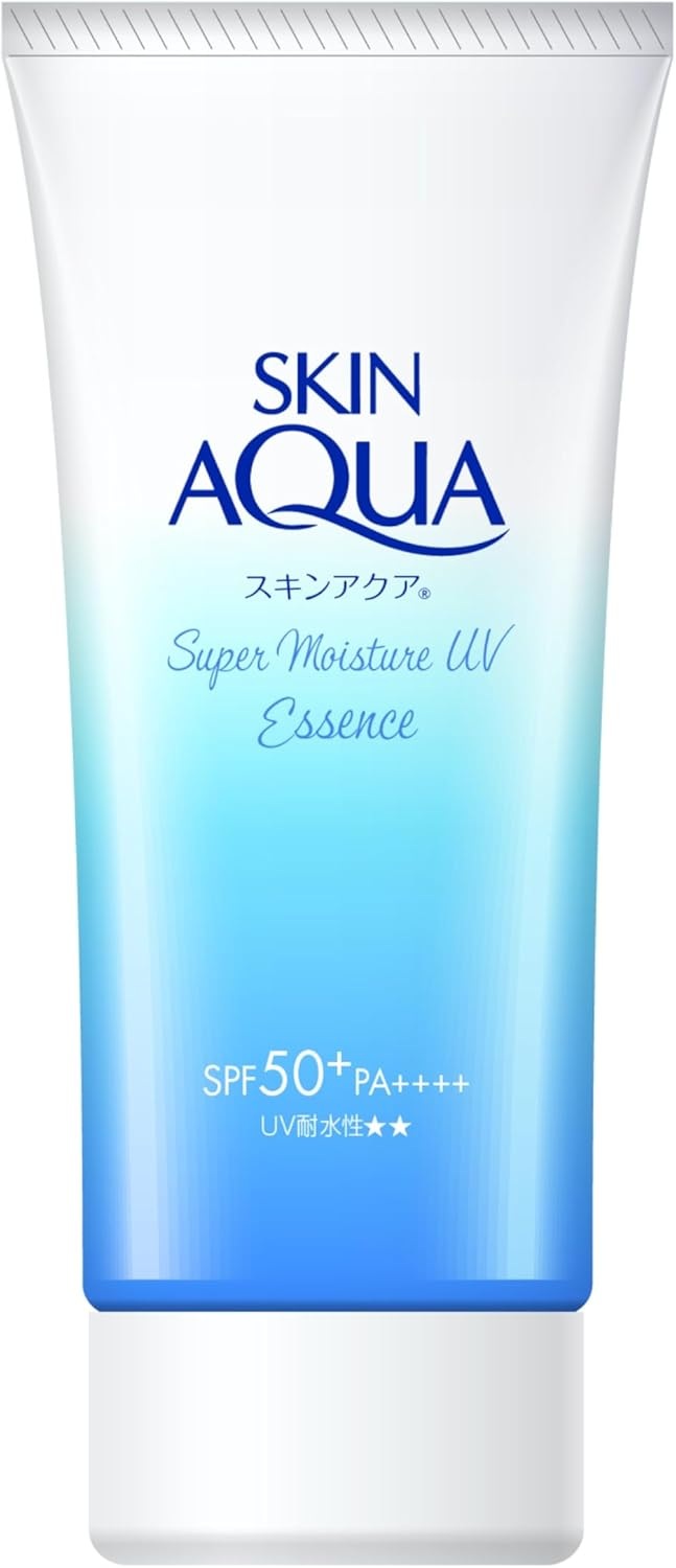 스킨아쿠아 슈퍼 모이스처 선에센스 80g 촉촉한 자외선차단제 선크림 일본 SPF50+ 이미지 8