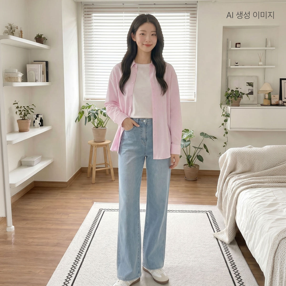 roem 로엠 린넨 와이드 데님 RMTJG25G02