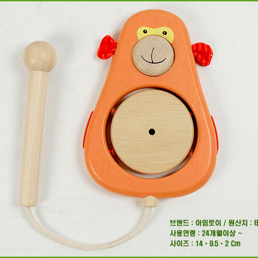아기장난감태교음악 소근육발달음악놀이우드드럼 오감자극악기놀이아기드럼 - 상세 이미지 3