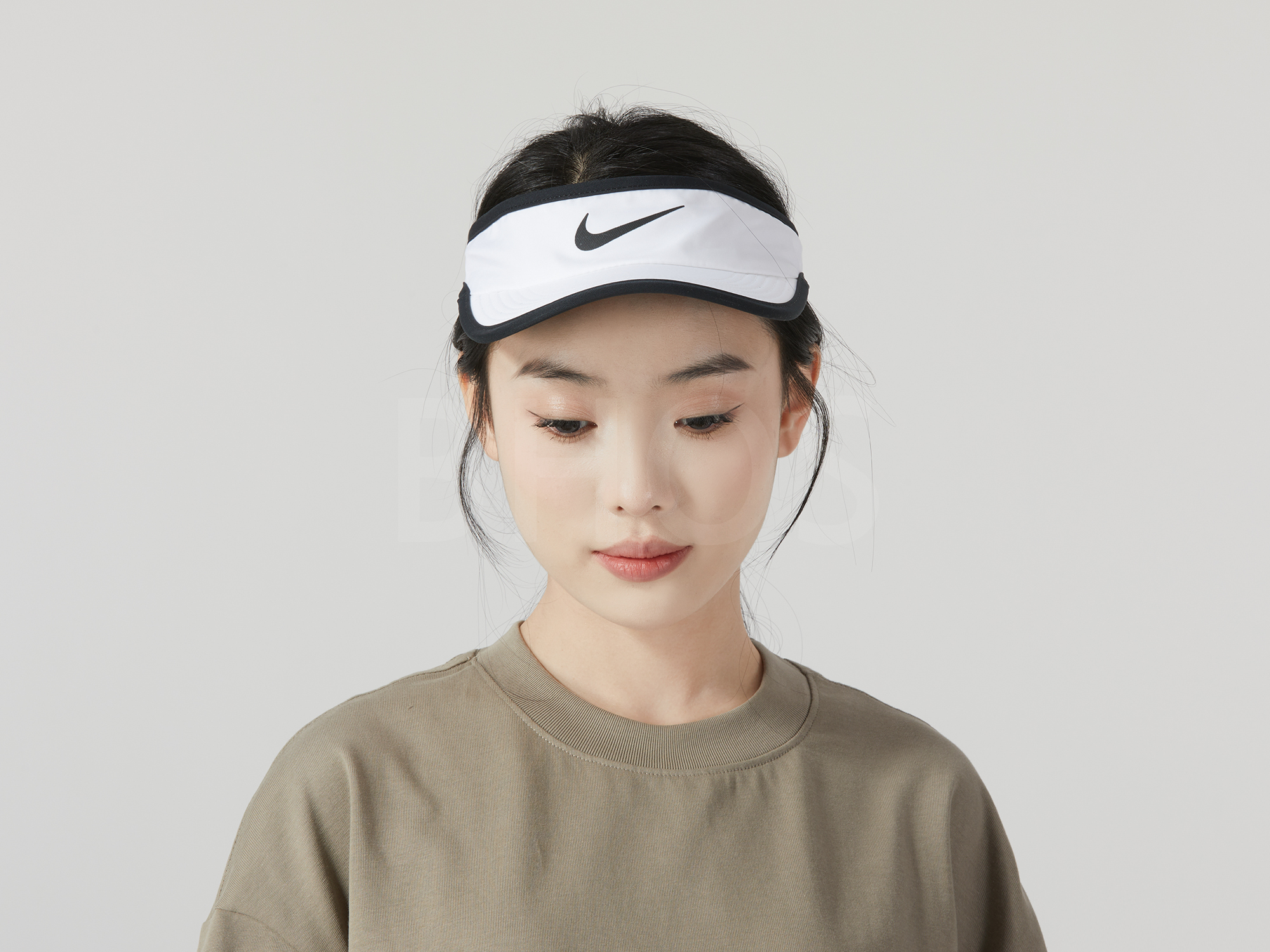 나이키 NK DF ACE VISOR SWOOSH 화이트 아동 모