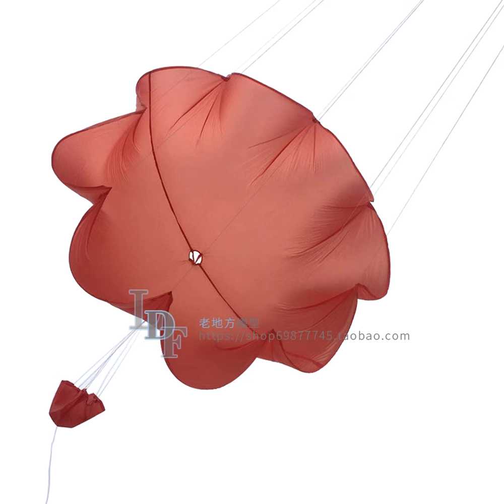 드론 낙하산 모형 제어 브라켓 원격 나일론 장치 조종 4-6kg 녹색(끈 포함) - 상세 이미지 5
