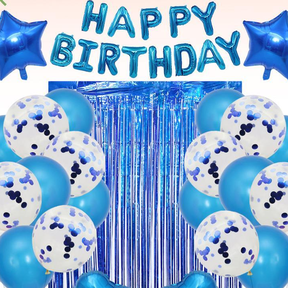 포토존꾸미기축하용 블루테마이벤트용파티풍선 올인원세트기념일생일풍선 - 상세 이미지 3