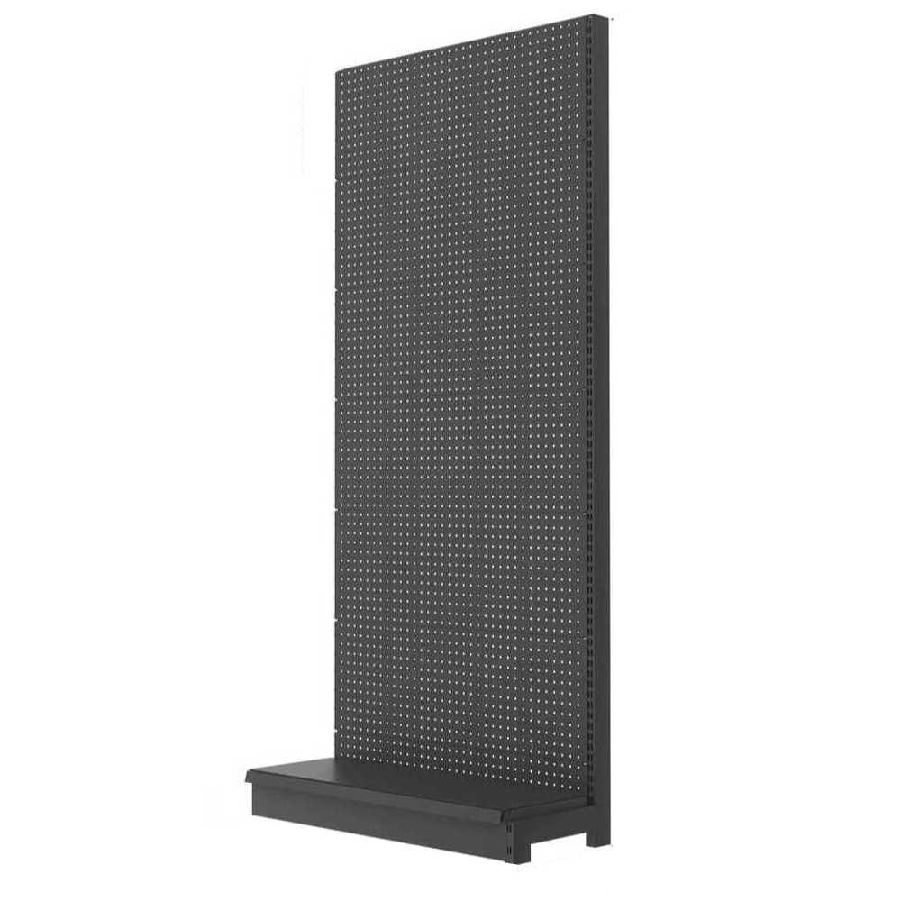 타공판 거치대 고정 선반 수납 파티션 벽걸이 진열대 90x37x200 - 상품 이미지
