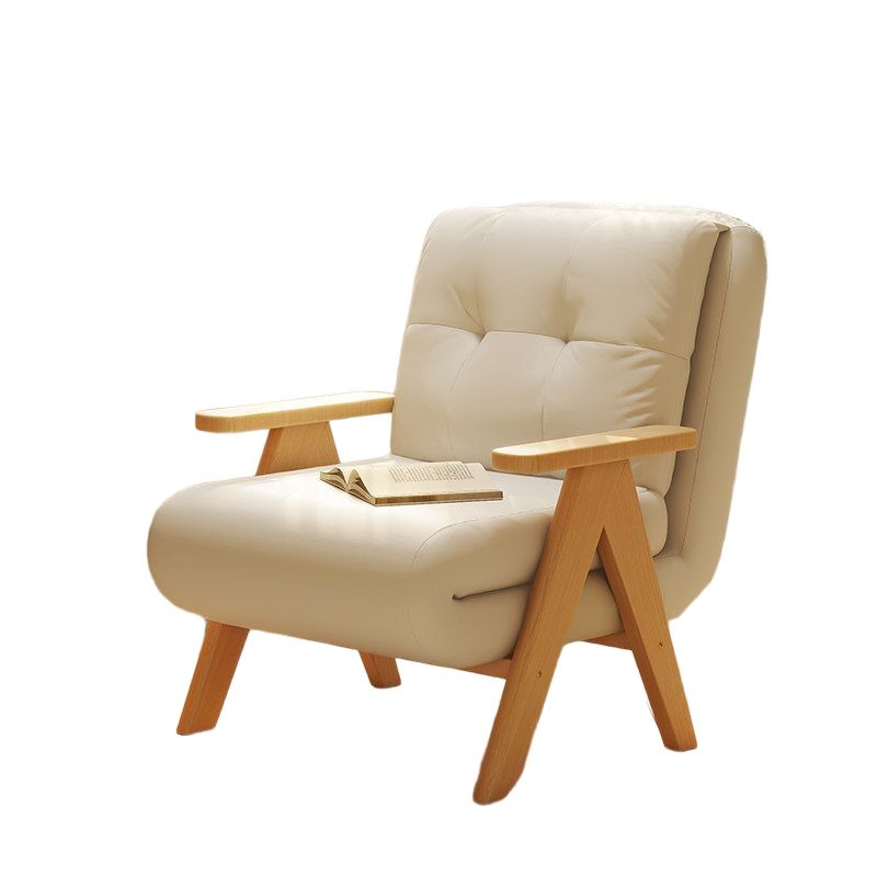 접이식 소파베드 싱글 확장형 원목 침대 거실 발코니 75cm 코듀로이 10x10x10cm - 상품 이미지